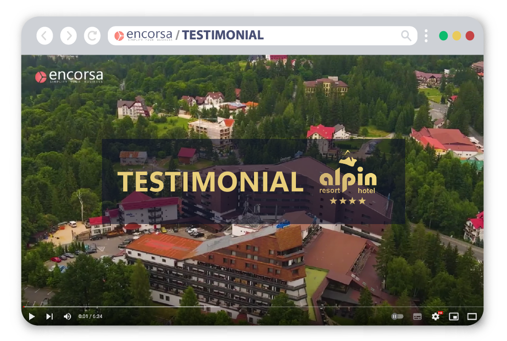 Video Testimonial:  David Aron, Chief Business Development Officer - Hotel Alpin Poiana Brașov
